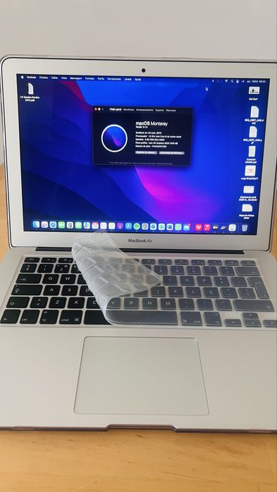 MacBook Air 13” 2017 i5 8GB RAM + Caixa + Capa + Proteção Teclado