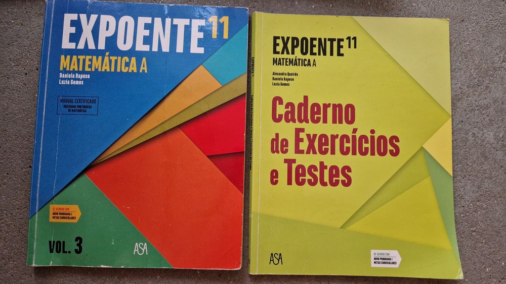 Livro Expoente 11 - Matemática A