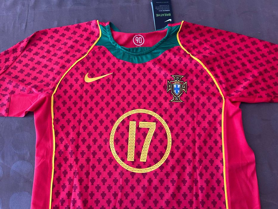 Camisola de Cristiano Ronaldo no Euro'2004