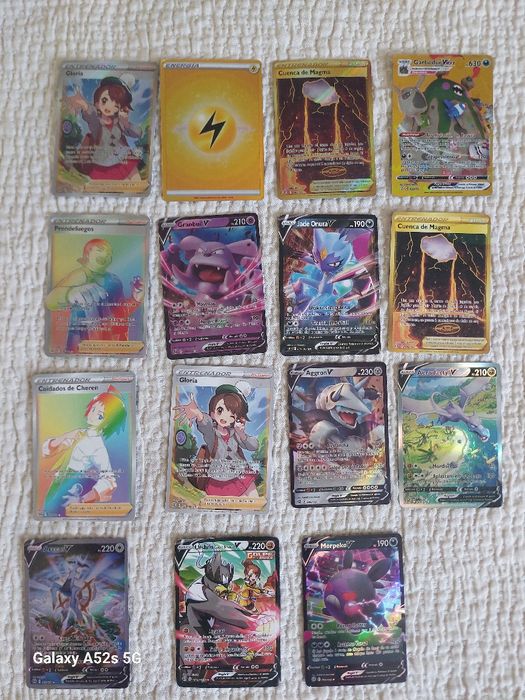 35 Cartas Pokemon BRiLHANTES