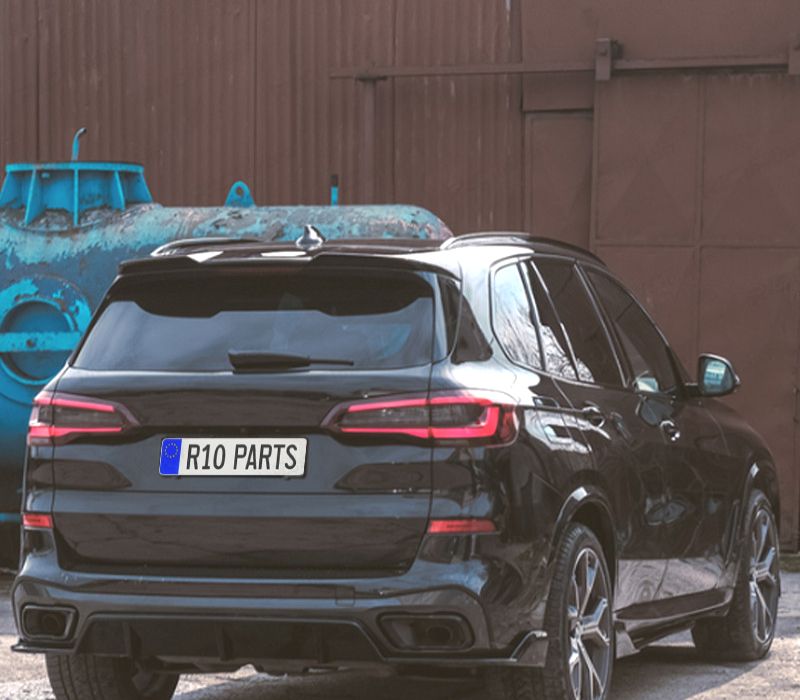 KIT CARROÇARIA BMW X5 G05 18- LOOK BLACK KNIGHT PRETO BRILHANTE