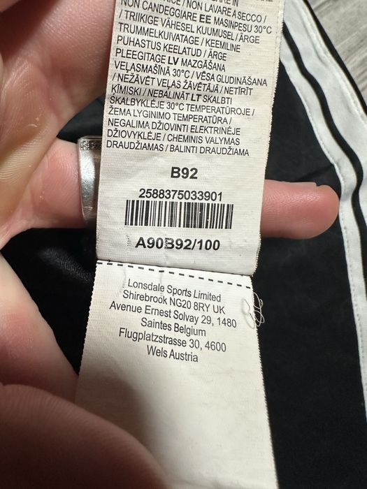 Футболка Lonsdale London Monogram Logo Tee