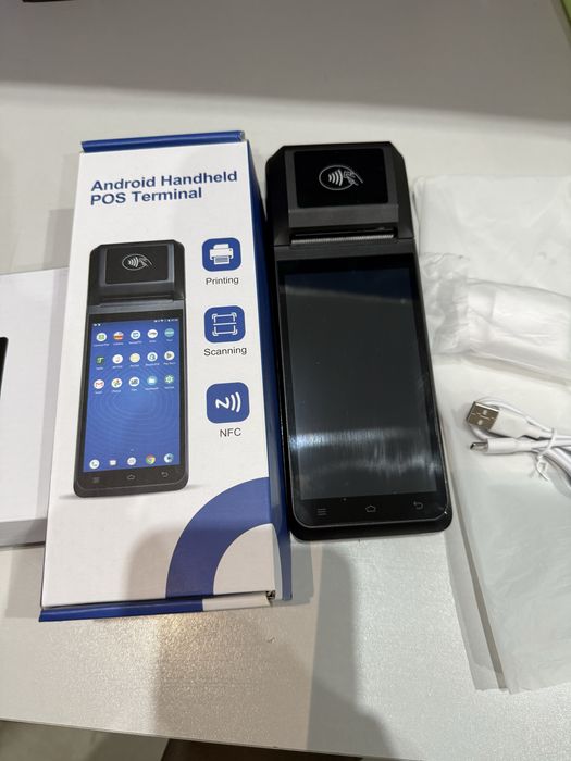 POS-терминал/умная касса 5-в-1 на Android с принтером