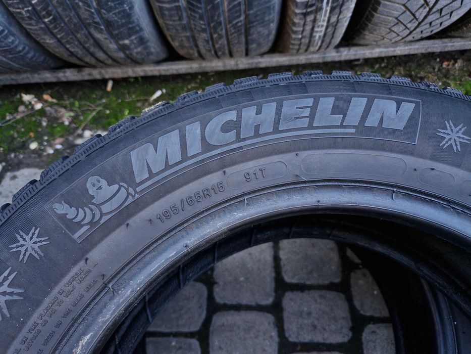 195/65R15 Michelin Alpin 5 91T Зима склад шини резина шины покрышки Мішелін