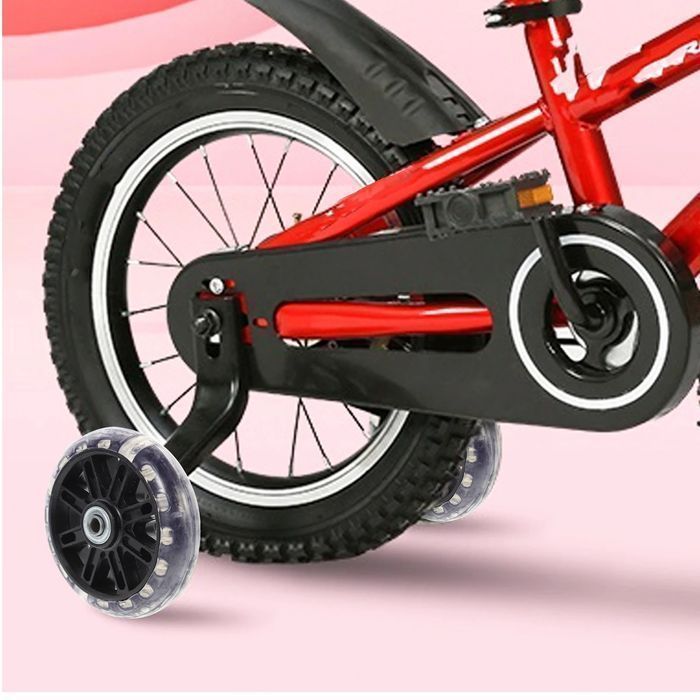 Kółka Podporowe Boczne Do Roweru 12-20" Led Świecące Kolorowe