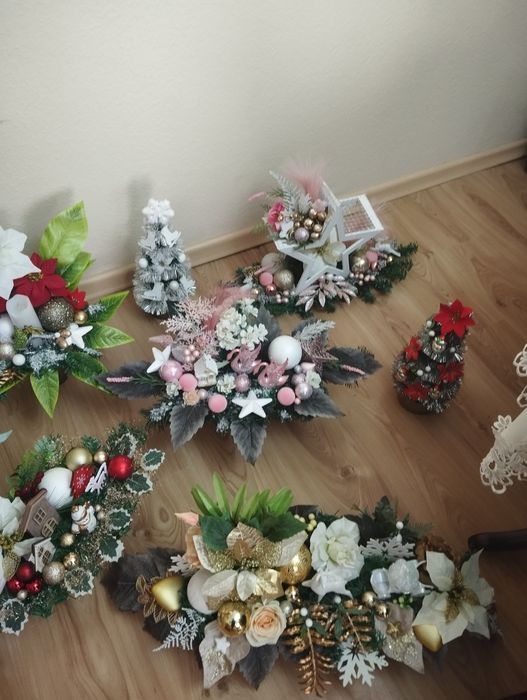 Okazja! Elegancki Ozdobny Stroik Boże Narodzenie i Nie Tylko.