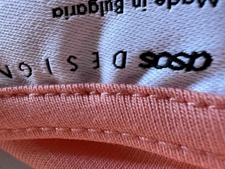 Asos desing morelowy top na ramiączkach r. 34/XS