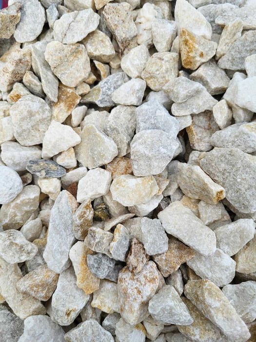 Grys Crystal White 16 Kamienie ogrodowe dekoracyjne ozdobne