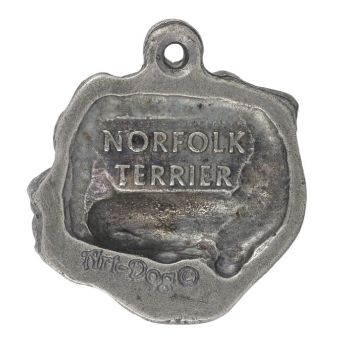 Norfolk Terrier brelok do kluczy posrebrzany Art-Dog