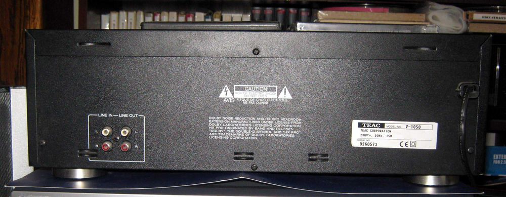 Магнитофон TEAC VC-1050 (сквозной канал)