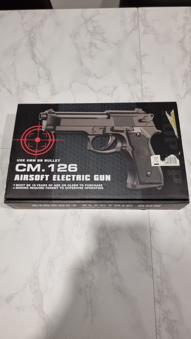 Airsoft Eletrica CM.126