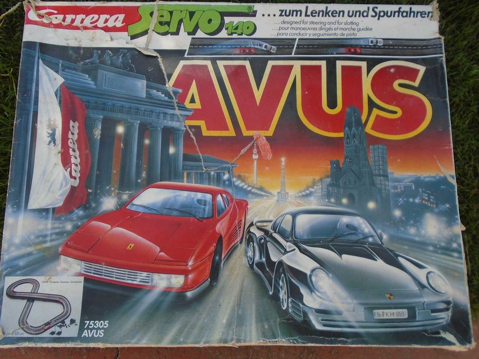 Tor Samochodowy Wyścigowy Carrera Servo 140 AVUS