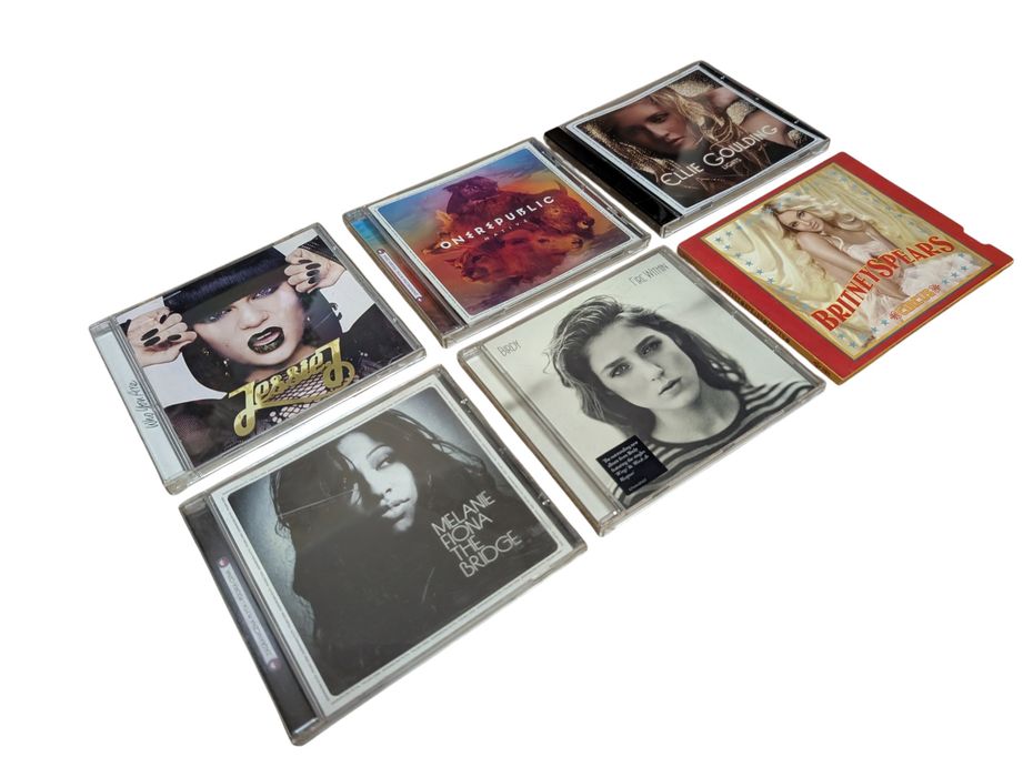 Zestaw płyt CD Britney Spears, One Republic, Goulding, Jessie J, Birdy