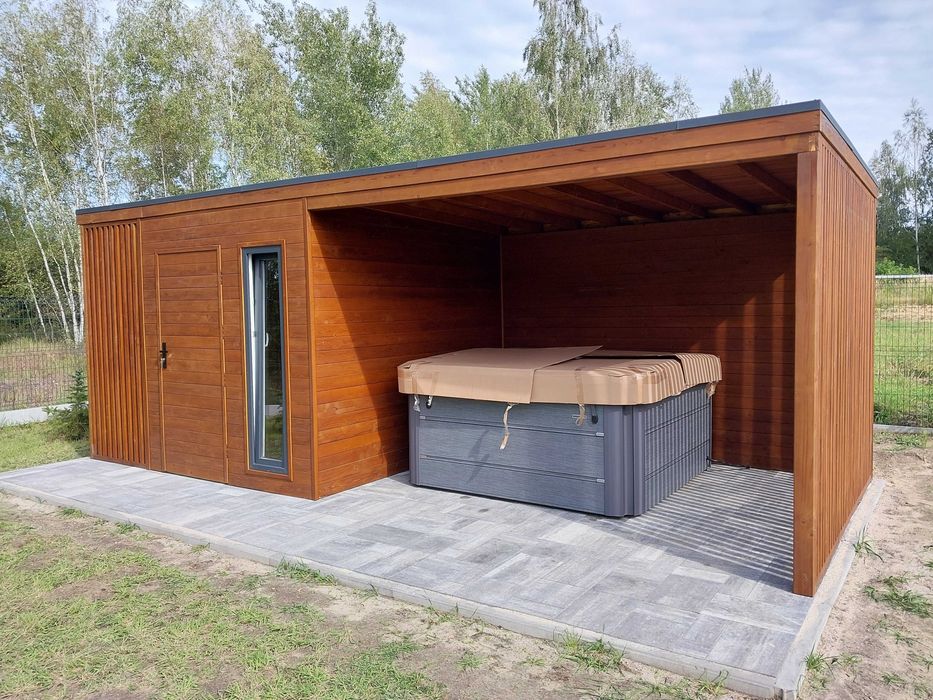 Domek Ogrodowy z Altana 7 m x 3 m