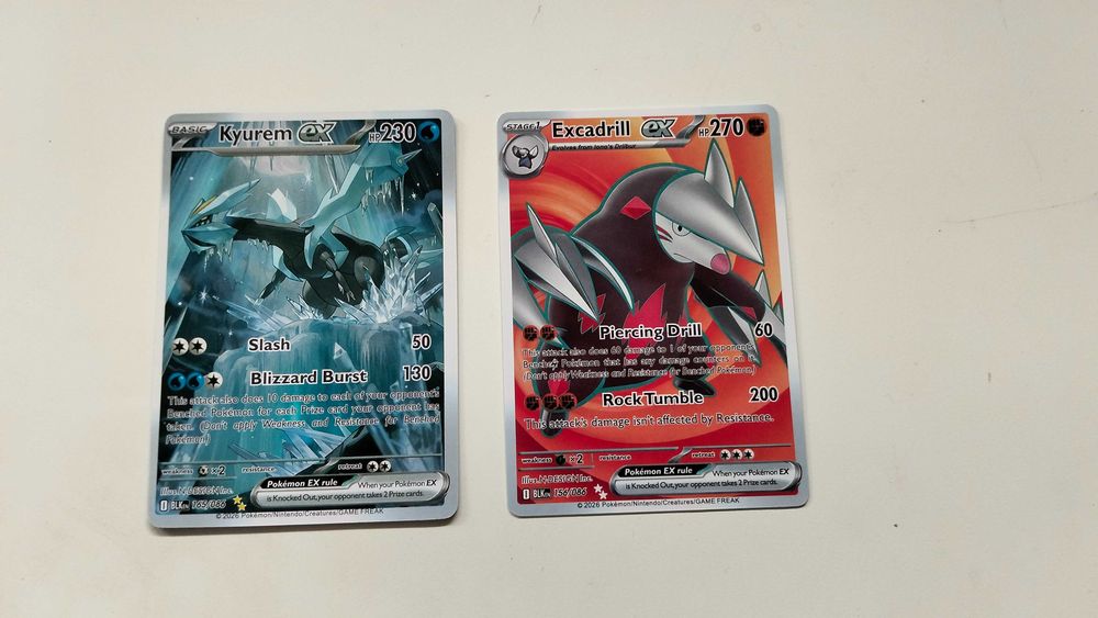 Conjunto de 8 cartas EX de Pokémon