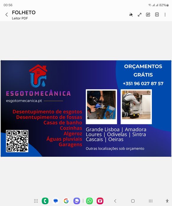 Desentupimento de esgotos449236729479178244