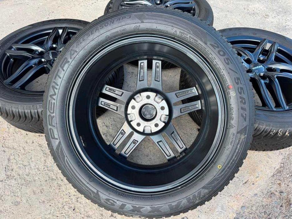Диски Vw Passat Golf Touran R17 5x112 шини 205/55R17 Skoda