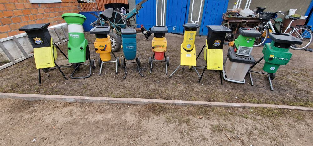 Подрібнювачі гілля садові