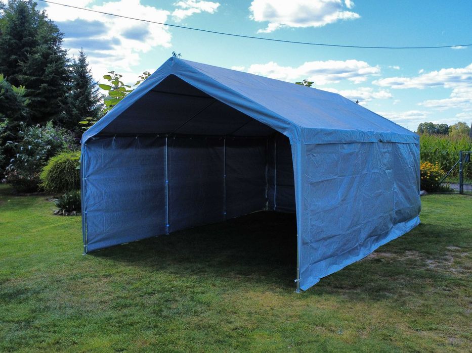 Namiot garażowy magazynowy imprezowy 3x6, 4x6, 4x8
