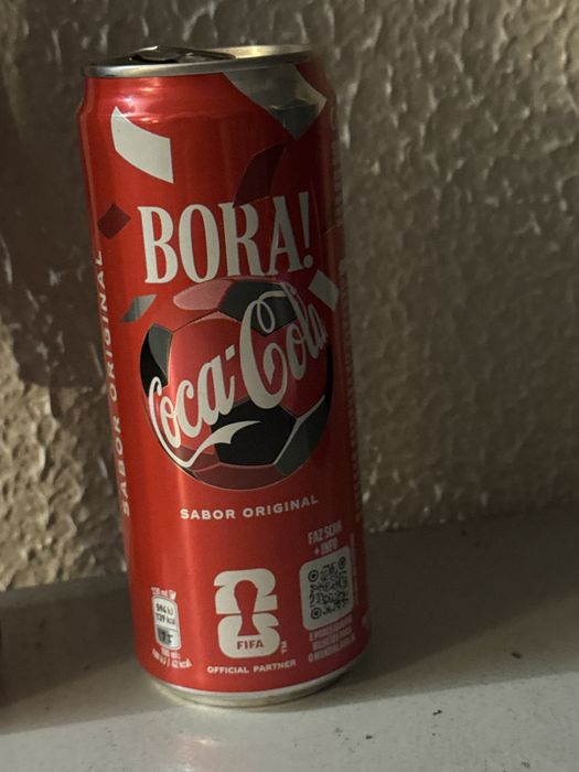 Lata  coca cola edição especial da fifa  2026 vazia