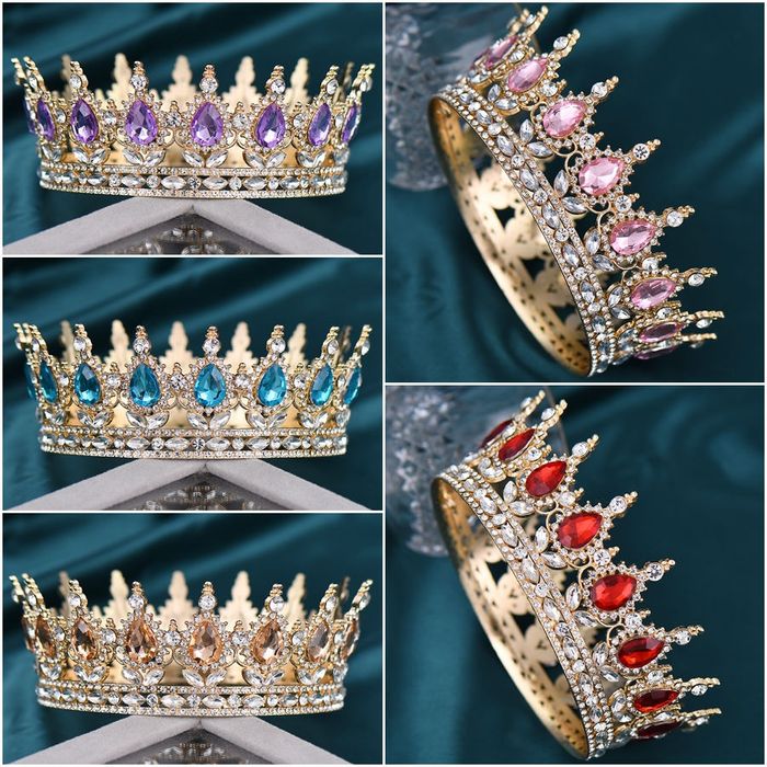 Діадема Корона Диадема Тиара Тіара на торт випускний день народження