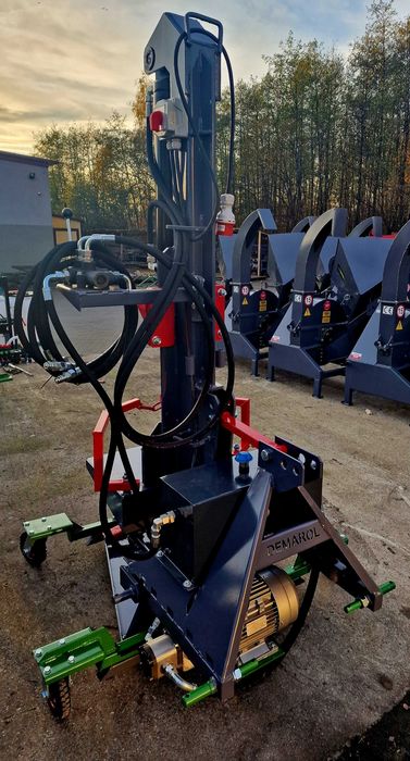 Łuparka do drewna elektryczna hydrauliczna20t JANOSIK
