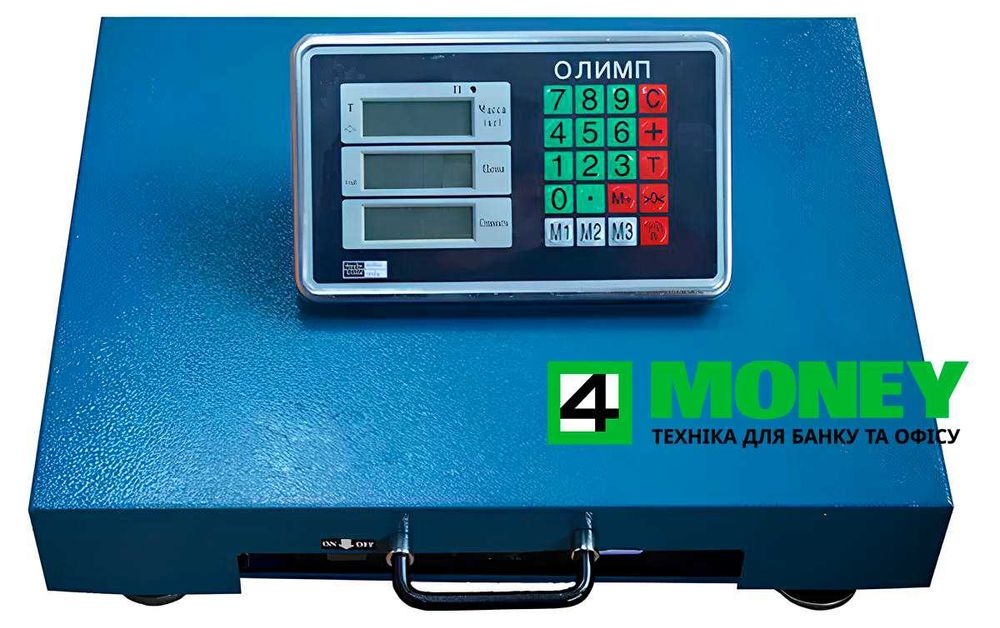 Торговые Товарные ПОРТАТИВНЫЕ ВЕСЫ Ваги PRO 600kg 45*60 Wi-Fi Посилені