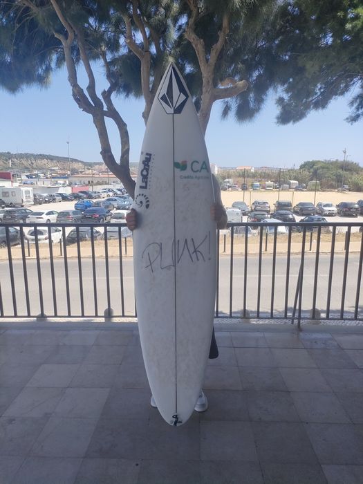 Prancha de Surf epóxi LACRAU 6'3" 25,17L + Quilhas Future Fins SHARP EYE LARGE THRUSTER