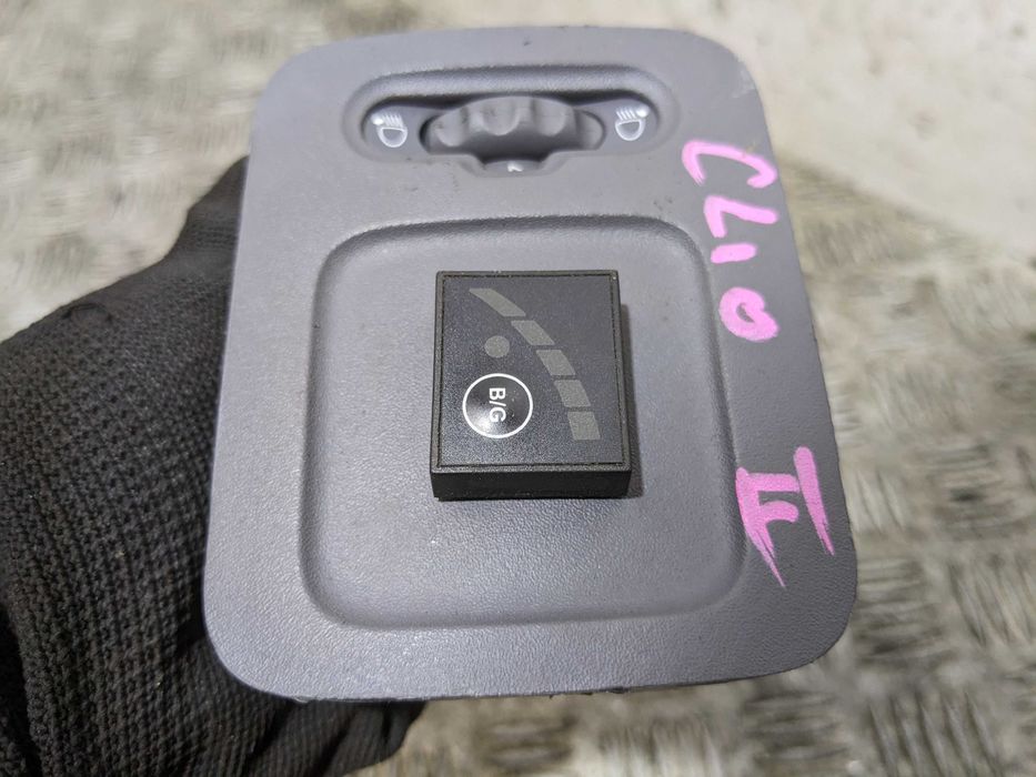 Renault Clio II Panel Przełącznik Regulacji Świateł Włącznik Gazu LPG