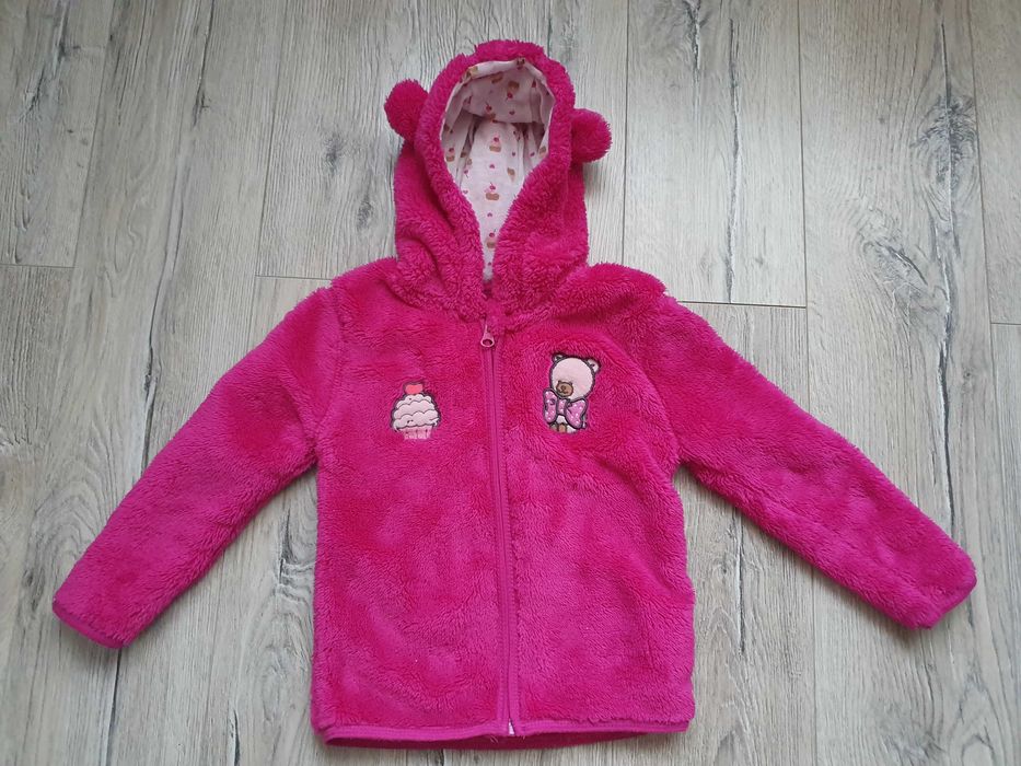 Bluza dziewczęca z kapturem Dopo Dopo rozmiar 98