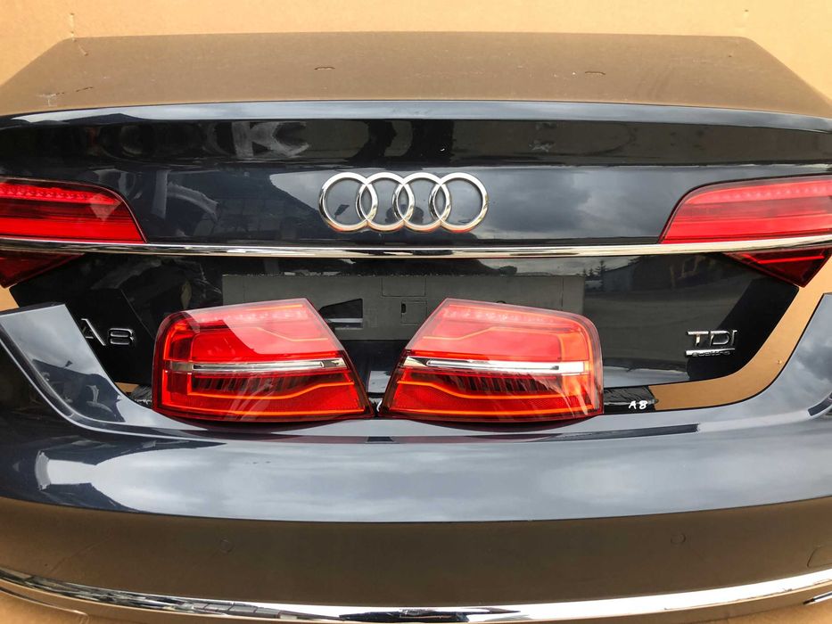 AUDI A8 D4 S8 кришка багажника розбор ауді а8 с8 в4 запчасть деталь