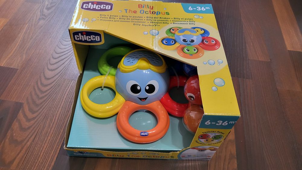 Восьминіг Chicco,Іграшка для вани