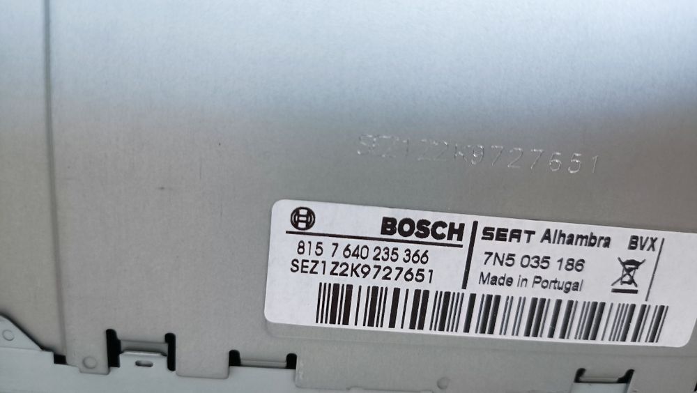 Autoradio SEAT Alhambra 2011