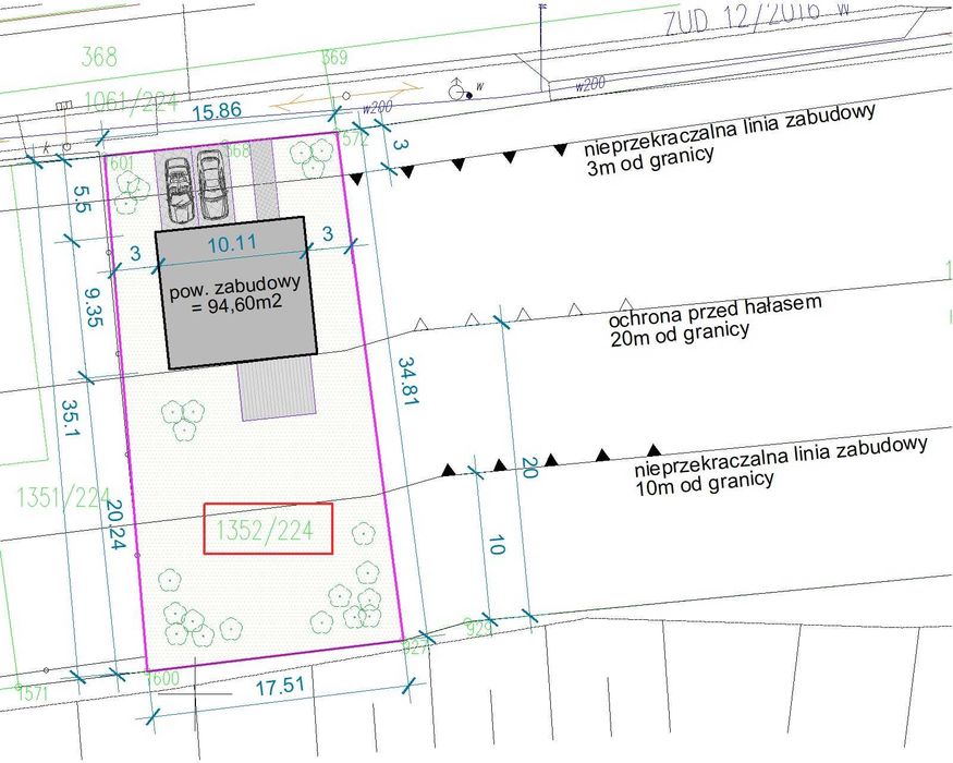 Nieduża działka budowlana w samym centrum dzielnicy Orzesze - Jaśkowice