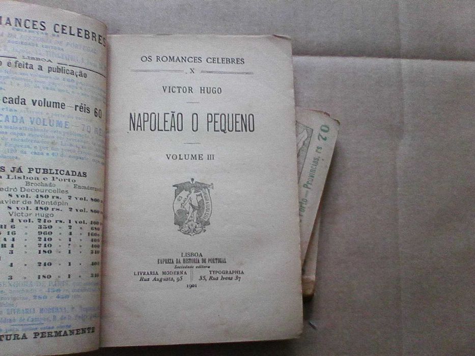 Napoleão o Pequeno 3 volumes