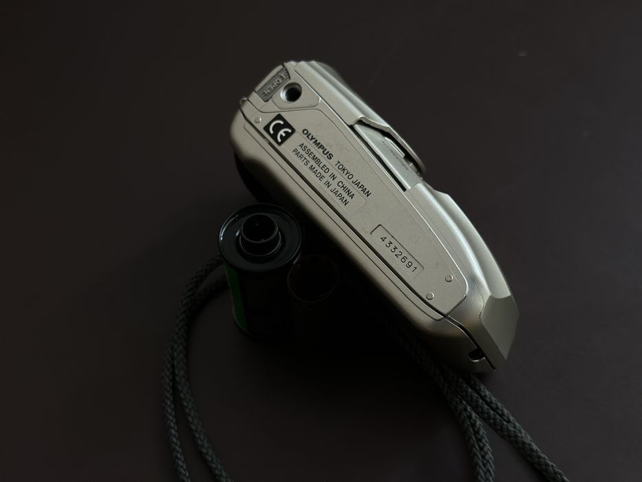 Olympus mju ii плівковий фотоапарат мью 2 t4 zoom kodak gold portra
