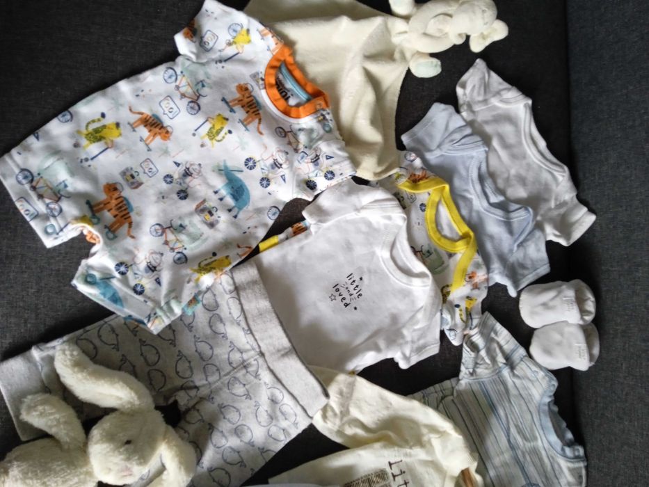 Одяг дитячий для новонародженого боді пеленка чоловічок штани пінетки