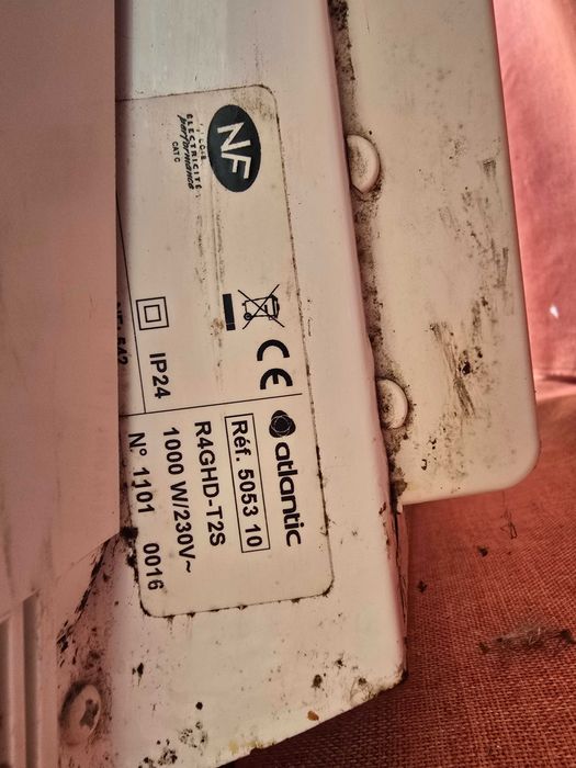 12 emissores térmicos ("aquecedores") - ATLANTIC