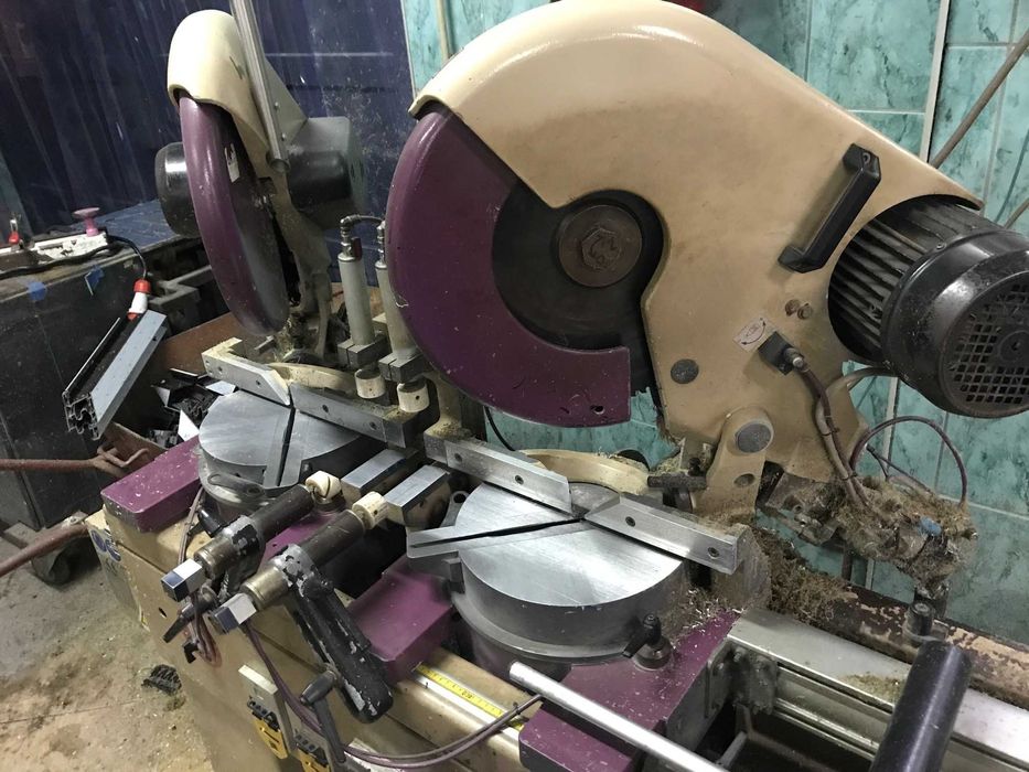 Piła dwugłowicowa FOM automatyczny rozsuwana, sprawna