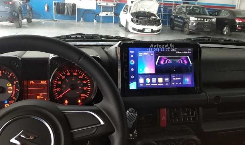 Магнитола JIMNY Suzuki CELERIO GPS DVD TV USB 2 дин CarPlay Android 15