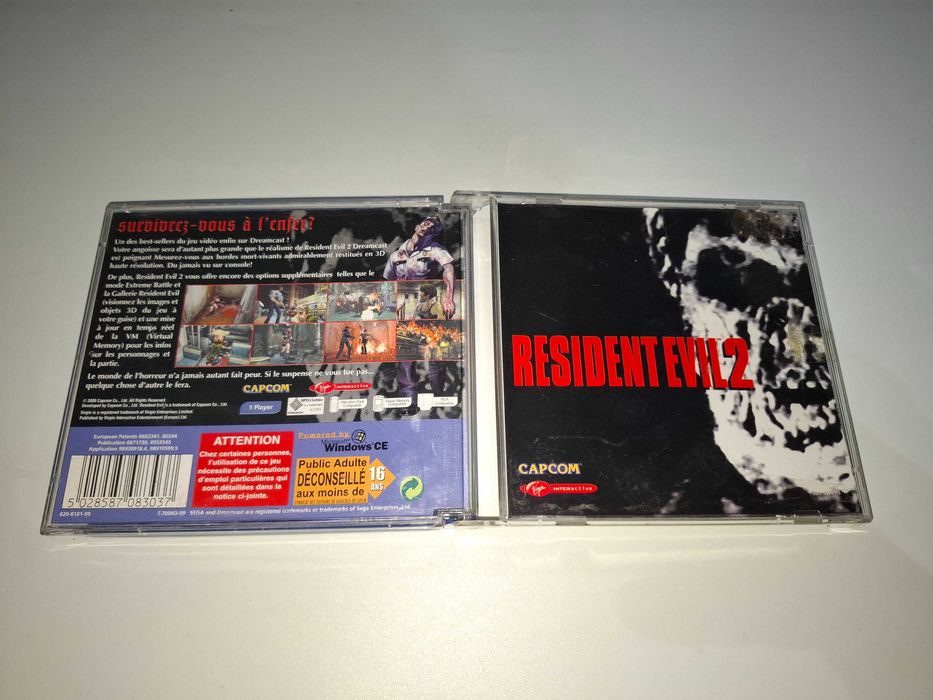 Resident Evil 2 [Uszkodzona!] Sega DC Dreamcast