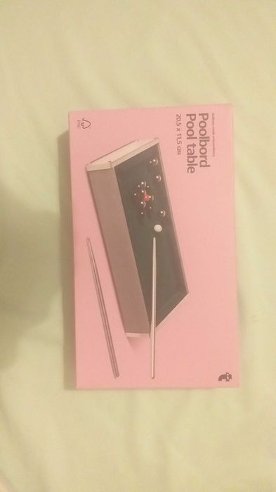 Mesa de bilhar 20,5 x 11,5