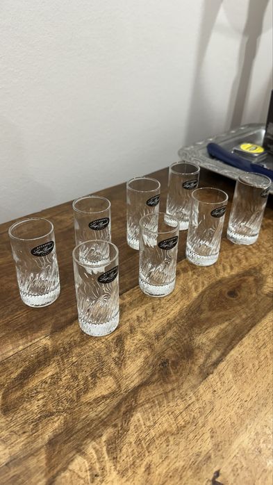 Conjunto de 8 copos com 7cl da linha Mixology - marca Luigi Bormioli