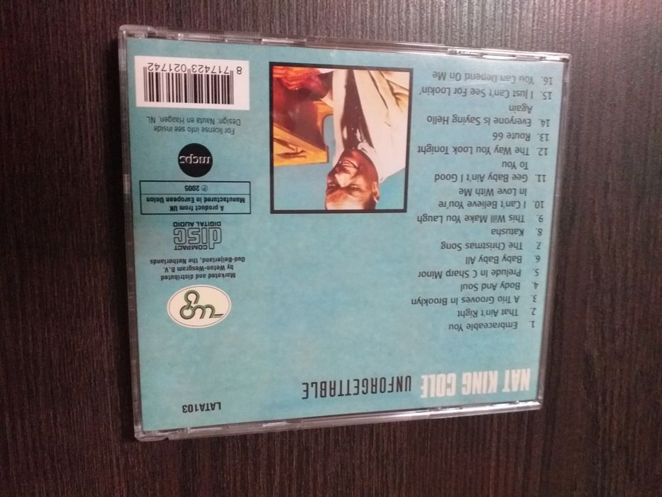 NOVO Cd Nat King Cole Unforgettable nunca tocou,envio ctt,em mão veja zonas