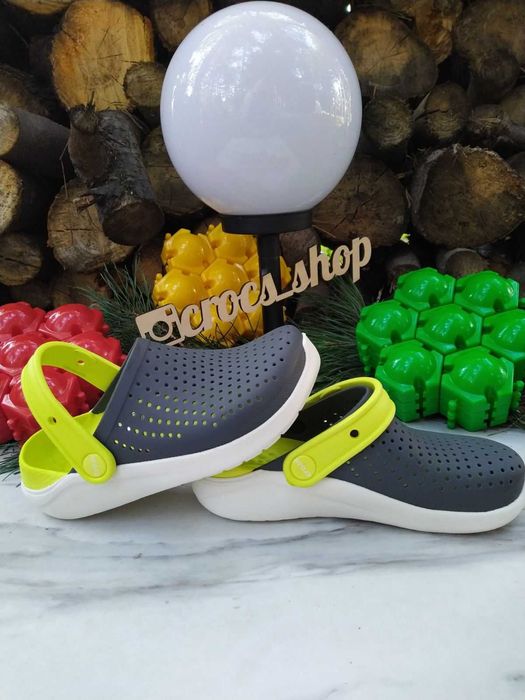 Crocs LiteRide Kids NavyWhite детские кроксы  с10 с11 с13 j1 j2 j3