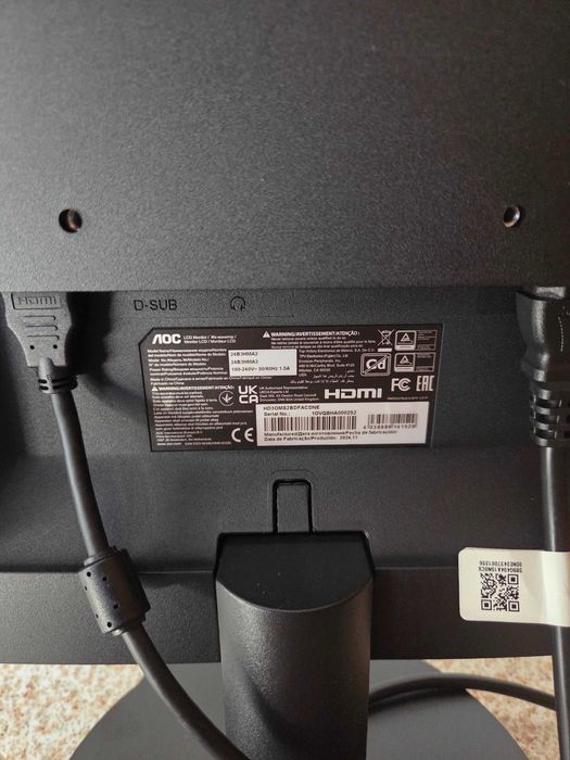 Monitor AOC 24 polegadas Colunas som integradas472399018333972481