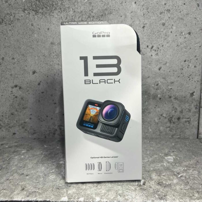 Kamera sportowa GoPro Hero 13 Black Ultra Wide Edition 4K UHD | Gwarancja | Firma