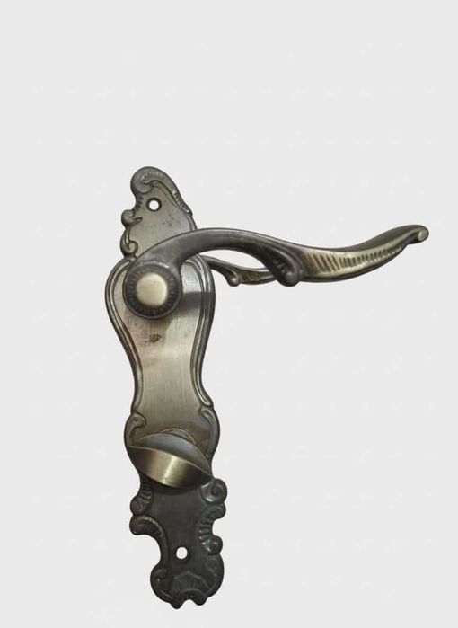 Klamki, szyldy mosiężne, antyk stare ciężkie