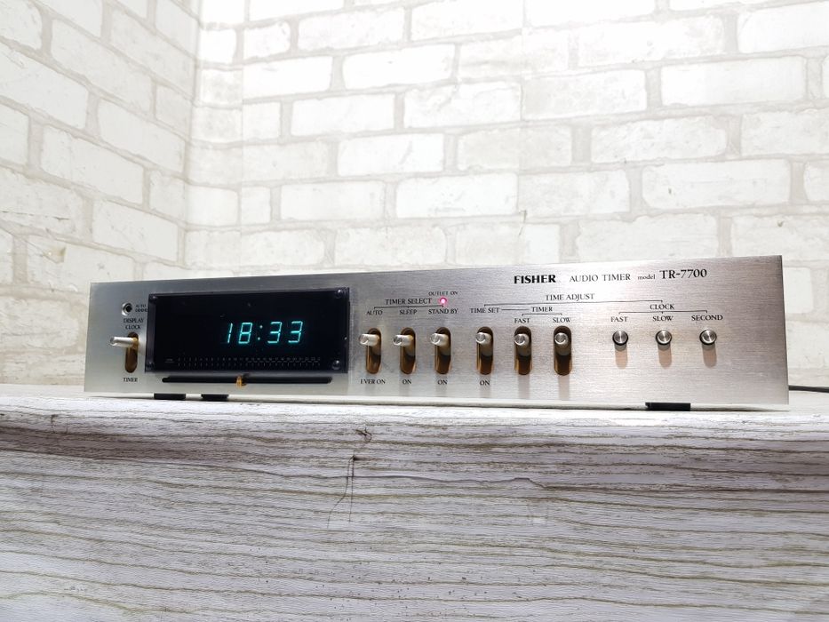 Цифровий аудіо таймер FISHER TR-7700, б/у з Німеччини