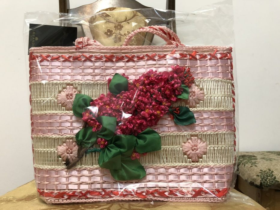 Сумка корзина летняя (Ручная работа)